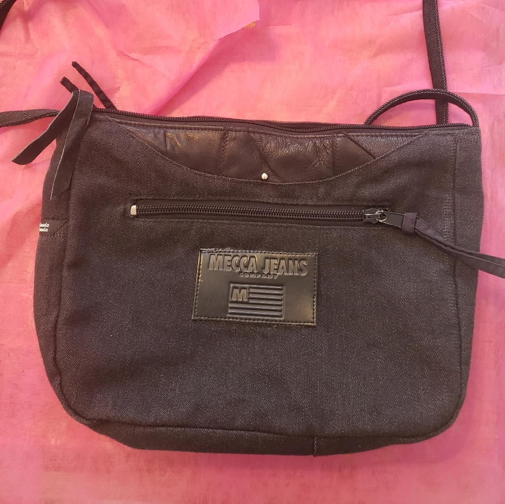 Mecca Jeans Dark Wash Denim Bag